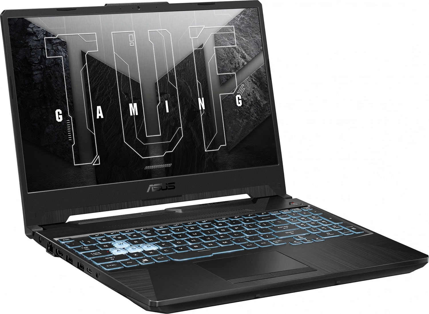 Ноутбук Asus TUF Gaming A15 FA506NC-HN063 Ryzen 5 7535HS 16Gb SSD512Gb NVIDIA GeForce RTX 3050 4Gb 15.6" IPS FHD (1920x1080) noOS black WiFi BT Cam (90NR0JF7-M005D0)
