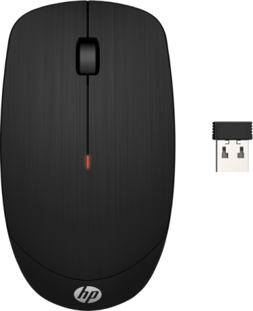 Мышь Mouse HP Wireless Mouse X200 (black) cons