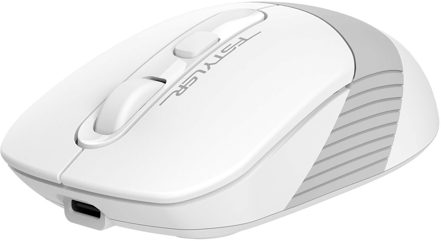 Мышь A4Tech Fstyler FG10CS Air белый/серый оптическая (2000dpi) silent беспроводная USB для ноутбука (4but) Мышь A4Tech Fstyler FG10CS Air белый/серый оптическая (2000dpi) silent беспроводная USB для ноутбука (4but)