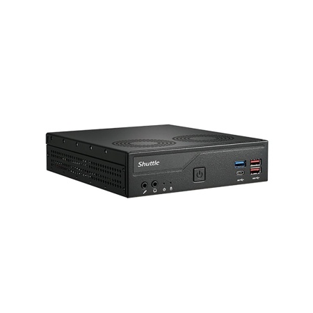 Платформа мини ПК Shuttle 1.3L PC DH770 LGA1700 CPU, 2 x DDR5 SODIMM, HDMI 2.0 x 2+ DisplayPort x 2, 120w PSU, VESA