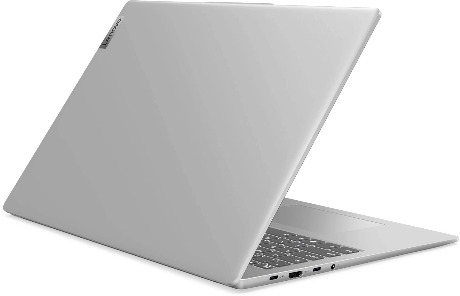 Ноутбук Lenovo IdeaPad Slim 5 16IAH8 Core i5 12450H 16Gb SSD512Gb Intel UHD Graphics 16" IPS WUXGA (1920x1200) noOS grey WiFi BT Cam (83BG006URK)