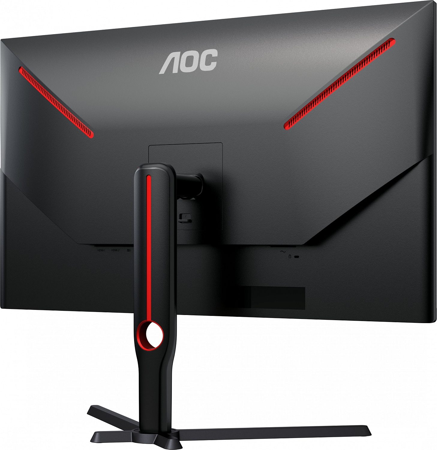 Монитор AOC 31.5" Gaming U32G3X черный/красный IPS LED 1ms 16:9 HDMI M/M матовая HAS Piv 1000:1 400cd 178гр/178гр 3840x2160 144Hz DP 4K 7.79кг