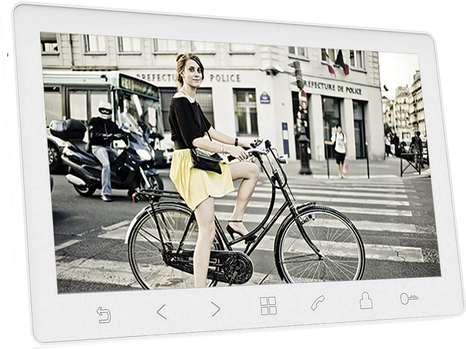 Видеодомофон Tantos Amelie Slim HD SE белый