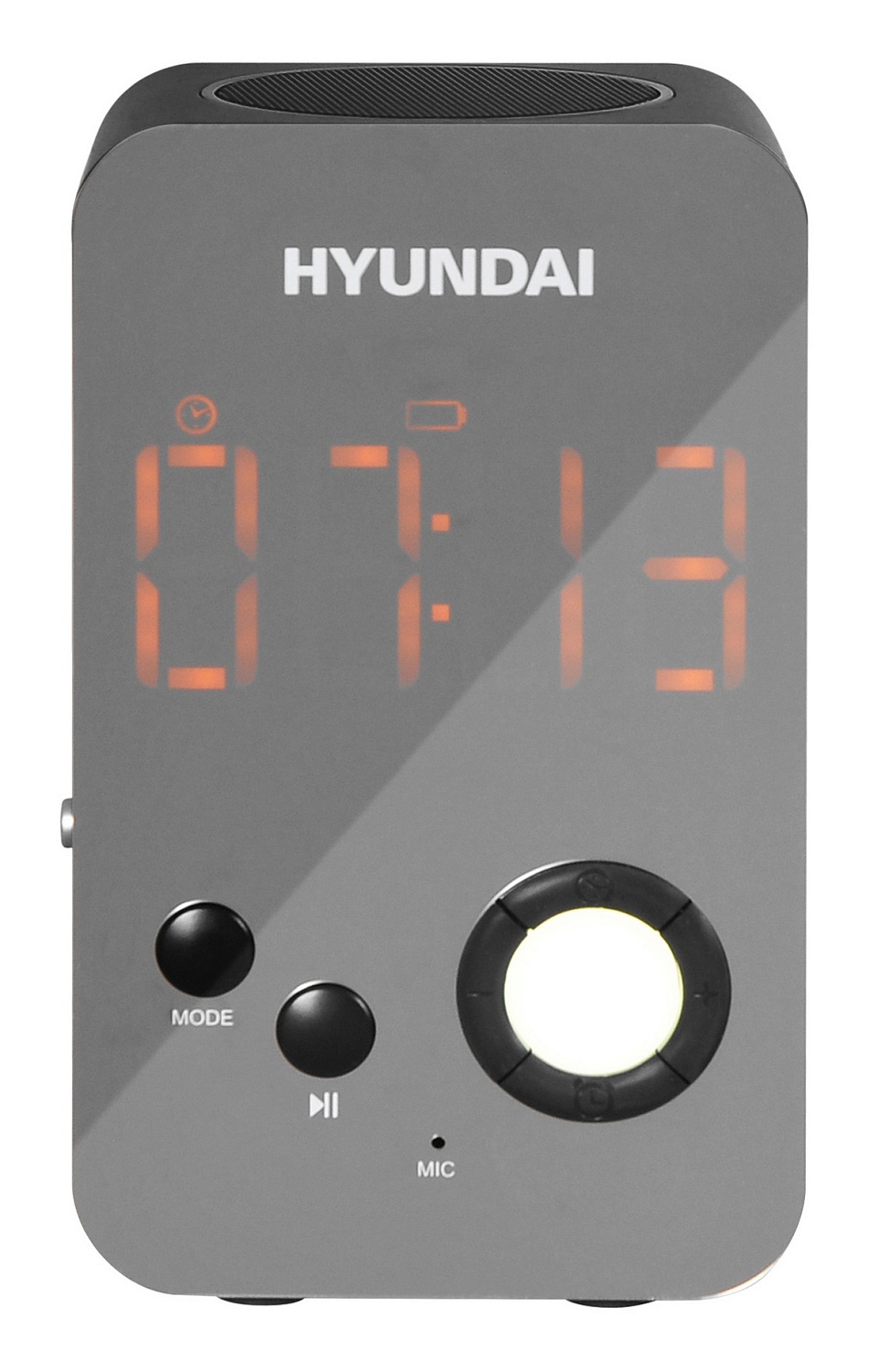 Радиобудильник Hyundai H-RCL300 черный LCD подсв:оранжевая часы:цифровые FM Радиобудильник Hyundai H-RCL300 черный LCD подсв:оранжевая часы:цифровые FM