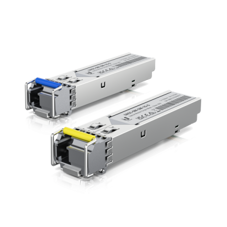 UACC-OM-SM-1G-S-2 (2 шт. в комплекте) Двунаправленный одномодовый оптический модуль 1 Гбит/с, 3 км