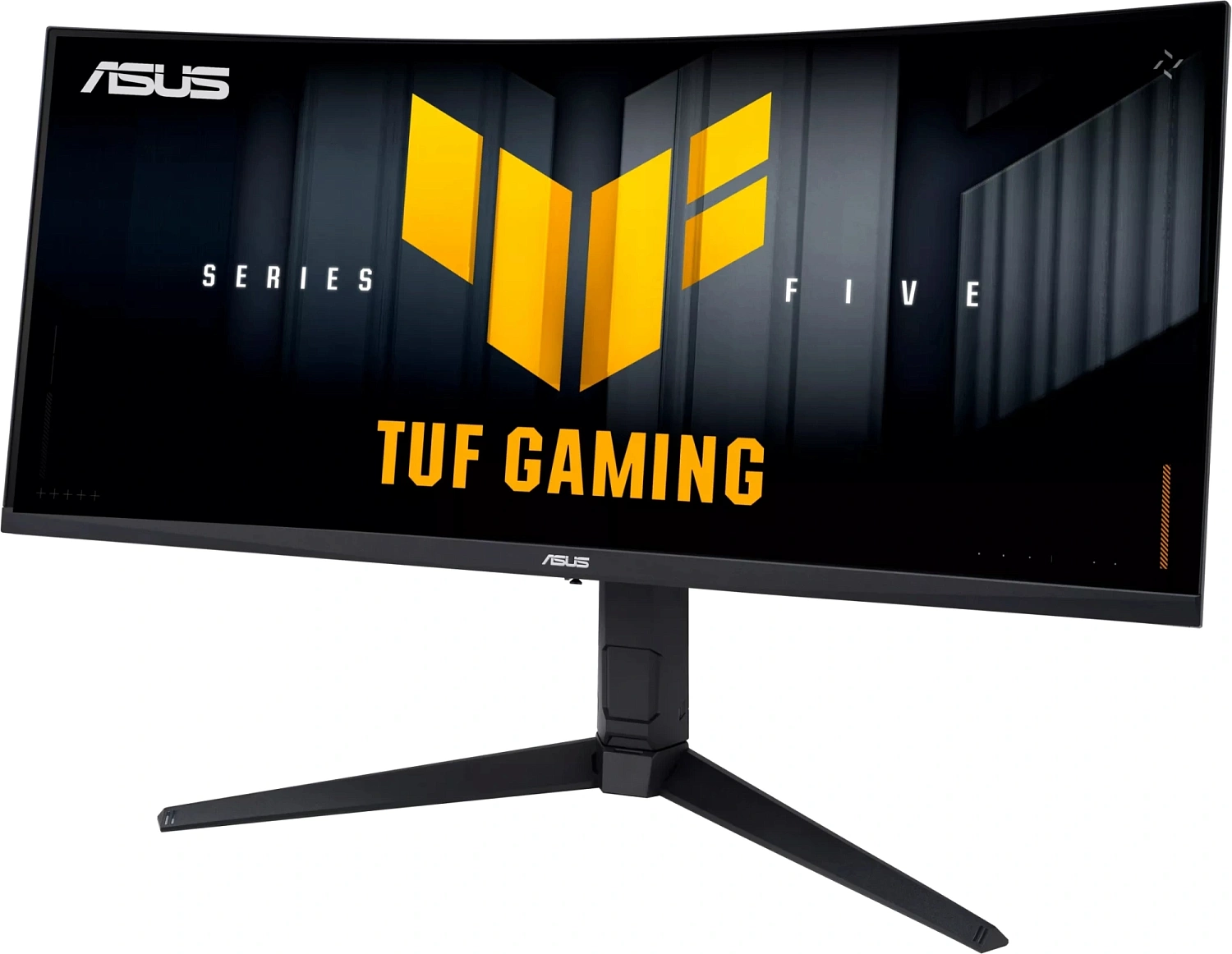 Монитор Asus 34" VG34WQL5A черный VA LED 21:9 HDMI M/M матовая HAS 4000:1 400cd 178гр/178гр 3440x1440 200Hz DP 4K USB 8.7кг