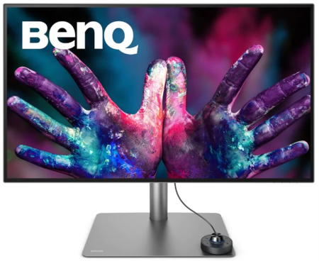 Монитор BENQ 32" PD3220U IPS 16:9 4K 3840x2160 5ms 1000:1 250cd/m2 178/178 20M:1 Thounderbolt3x2 2*HDMI DP  USB-C USB 3.0x4 Speakers HAS Pivot Black/Silver