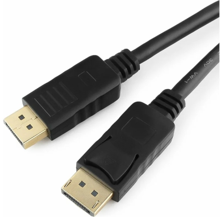 Кабель Кабель DisplayPort Gembird/Cablexpert, 1.8м, 20M/20M, черный, экран, пакет