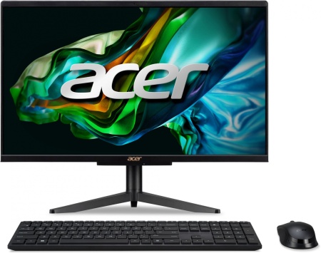 Моноблок Acer Aspire C22-1610 21.5" Full HD i3 N350 (0.8) 8Gb SSD256Gb UHDG CR noOS WiFi BT 65W клавиатура мышь Cam черный 1920x1080