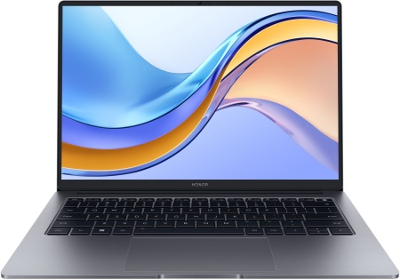 Ультрабук Honor MagicBook X14 Core i5 12450H 8Gb SSD512Gb Intel UHD Graphics 14" IPS FHD (1920x1200) Windows 11 Home grey WiFi BT Cam (5301AFJX)