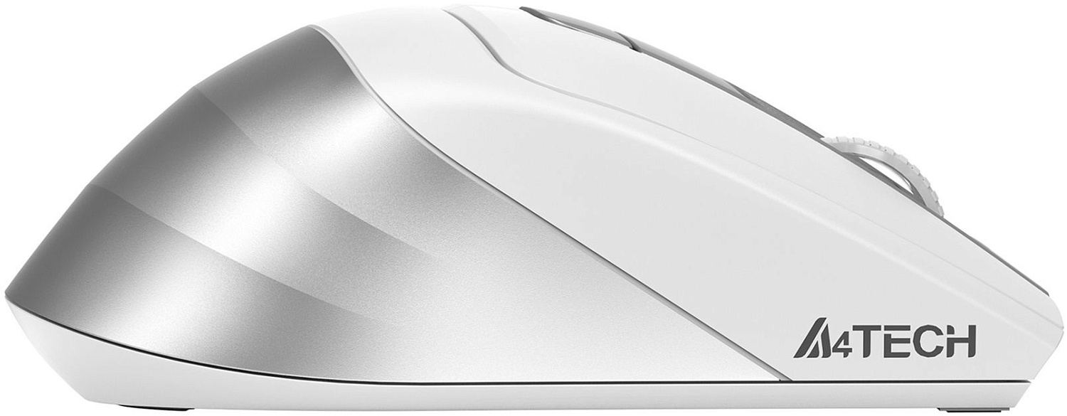 Мышь A4Tech Fstyler FB35CS белый/серый оптическая (2000dpi) silent беспроводная BT/Radio USB (5but) Мышь A4Tech Fstyler FB35CS белый/серый оптическая (2000dpi) silent беспроводная BT/Radio USB (5but)