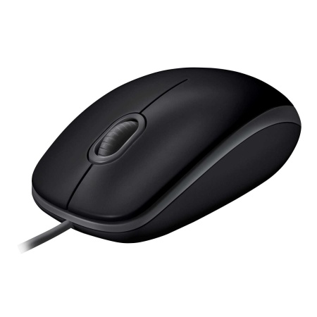 Мышь Logitech B110 Silent черный оптическая (1000dpi) silent USB (2but)