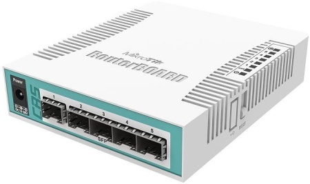 Коммутатор MikroTik CRS106-1C-5S 1G 5SFP управляемый