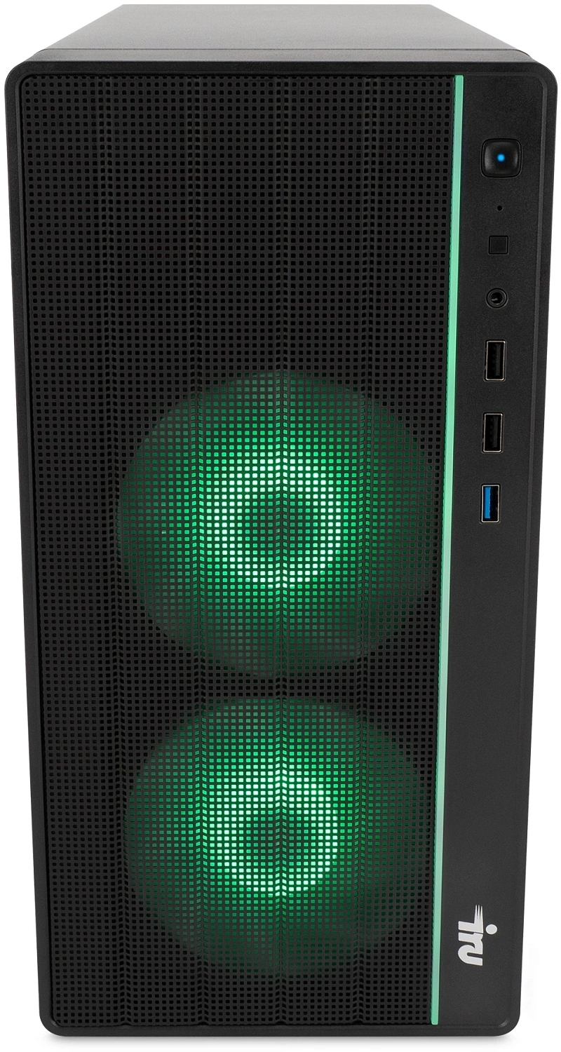 ПК IRU Game 510H6SEA MT i5 13400F (2.5) 16Gb SSD512Gb RTX3050 6Gb Free DOS GbitEth 600W черный (2074685)