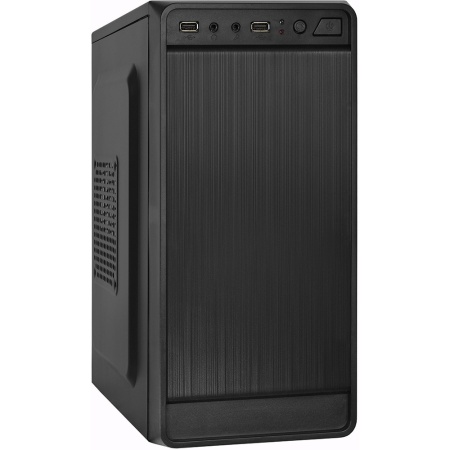 Корпус Minitower ExeGate BAA-108 (mATX, без БП, 2*USB, аудио, черный) (116108)