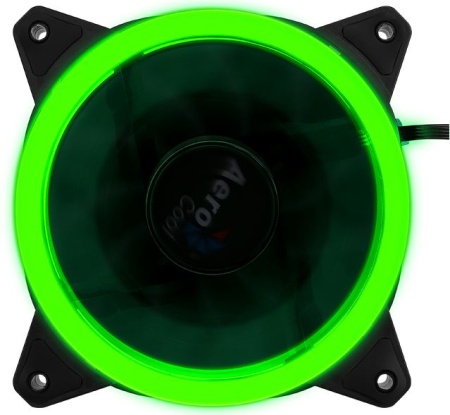 Вентилятор Aerocool Rev RGB 120x120mm 3-pin 15dB 153gr LED Ret