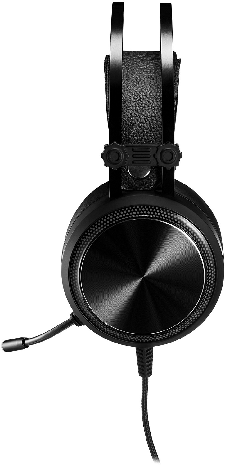 Наушники с микрофоном Оклик HS-L810G ANONYMOUS черный 2.2м мониторные оголовье (1460164)