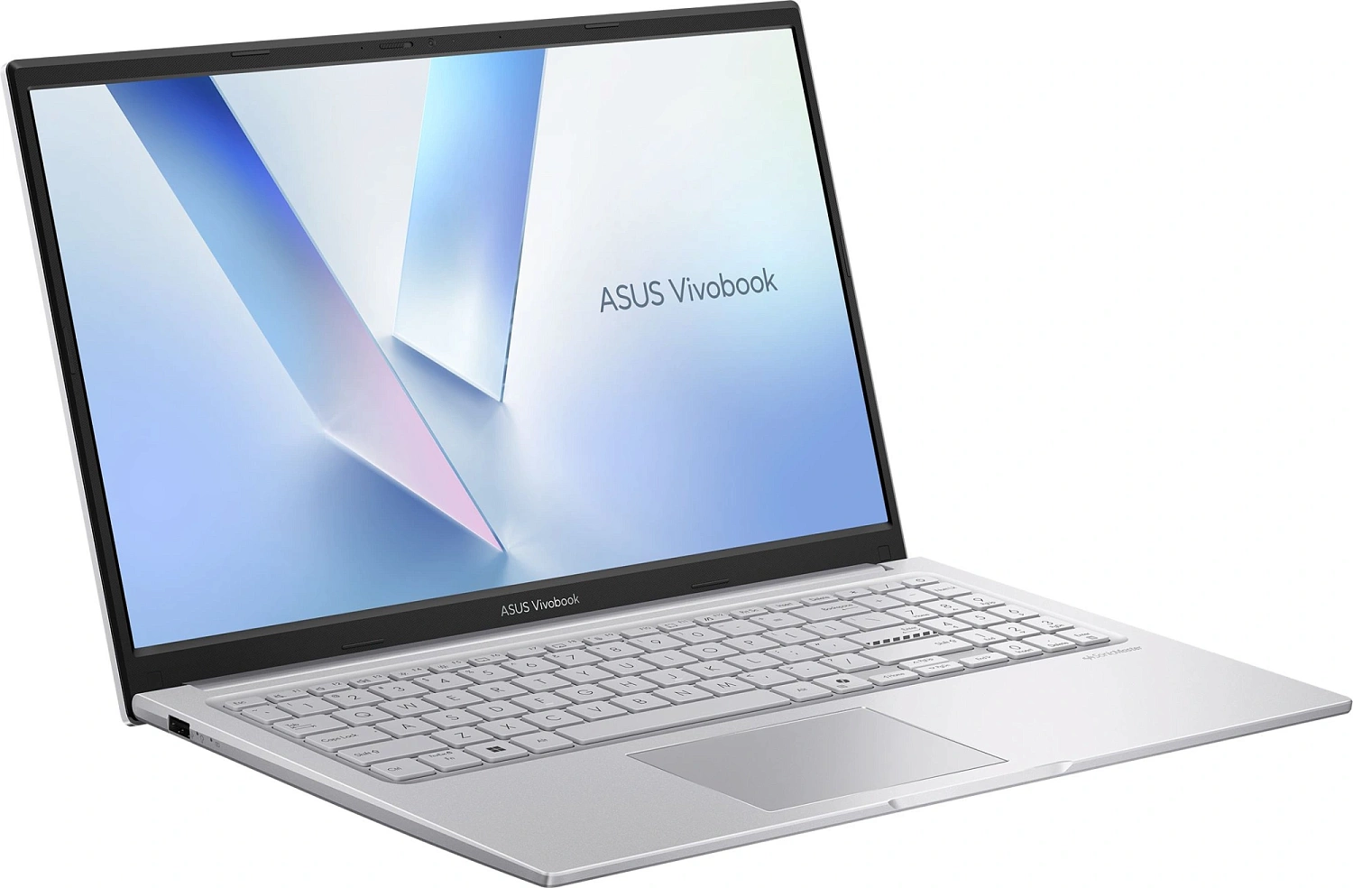 Ноутбук Asus Vivobook 15 X1504MA-BQ643 Core 3 310 16Gb SSD512Gb Intel Graphics 15.6" IPS FHD (1920x1080) без ОС silver WiFi BT Cam (90NB17I2-M01340)
