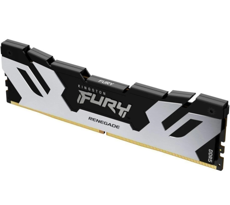 Модуль памяти Kingston 16GB DDR5 7600 FURY Renegade Silver/Black XMP Non-ECC Unbuffered DIMM (Single Module) 1RX8 38-46-46 1.45V 288-pin 16Gbit