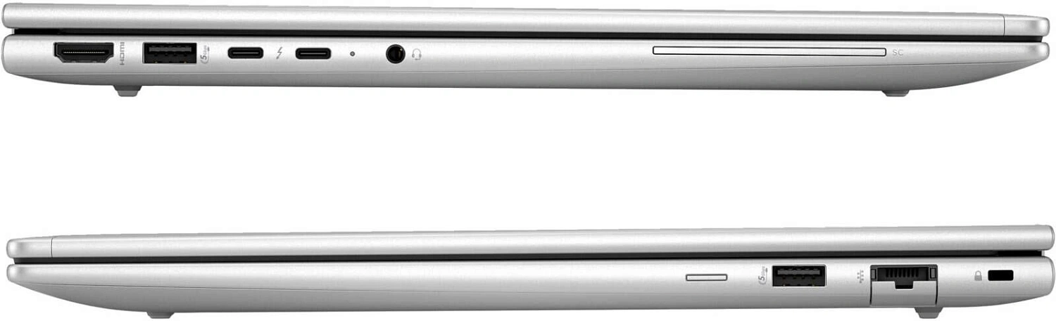 Ноутбук HP EliteBook 660 G11 Core Ultra 7 155U 16Gb SSD512Gb Intel Graphics 16" WUXGA (1920x1200) FreeDOS silver WiFi BT Cam (9C004EA)