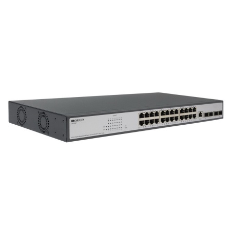 OS3228P/380W/A1A Управляемый L3 PoE-коммутатор
24x1000Base-T PoE+, 4x10G SFP+,
PoE-бюджет 370 Вт