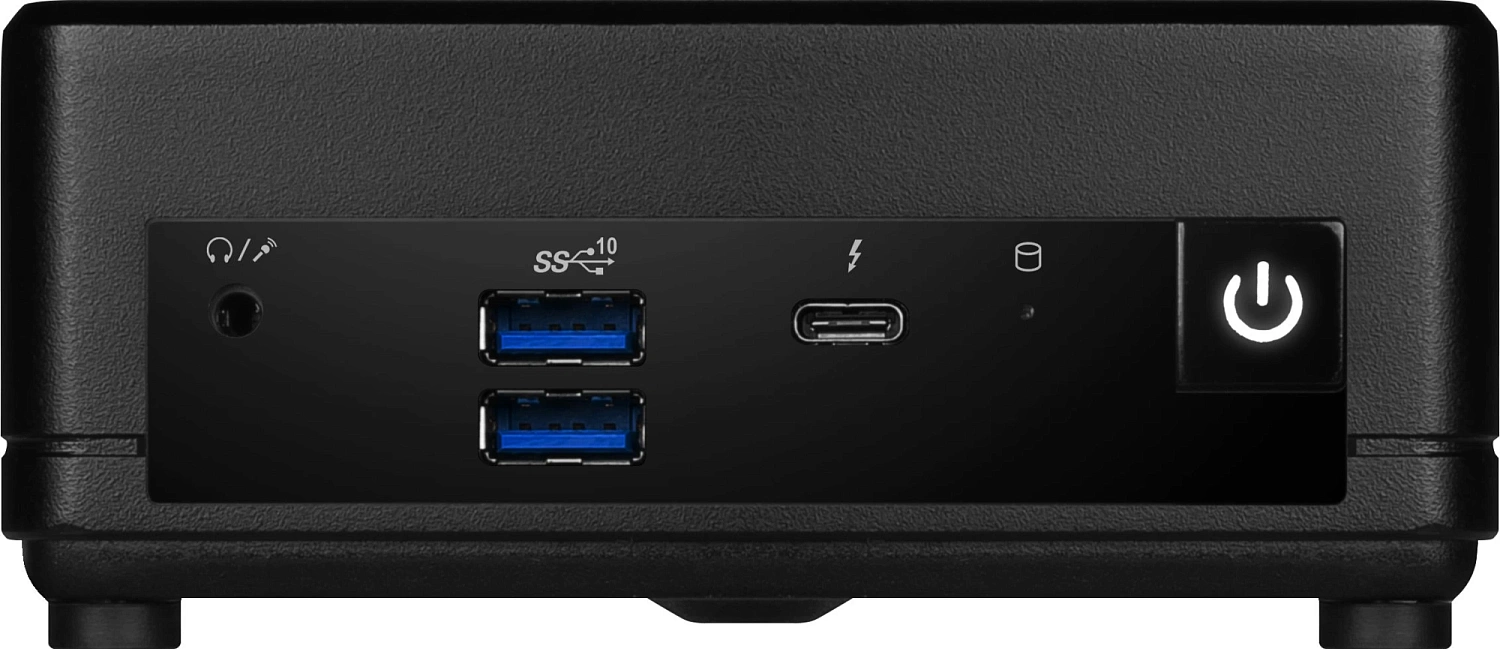 Неттоп MSI Cubi 5 1M-615XRU Core 7 150U (1.8) 16Gb SSD1Tb Graphics CR без ОС 2xGbitEth WiFi BT черный (9S6-B0A821-615)