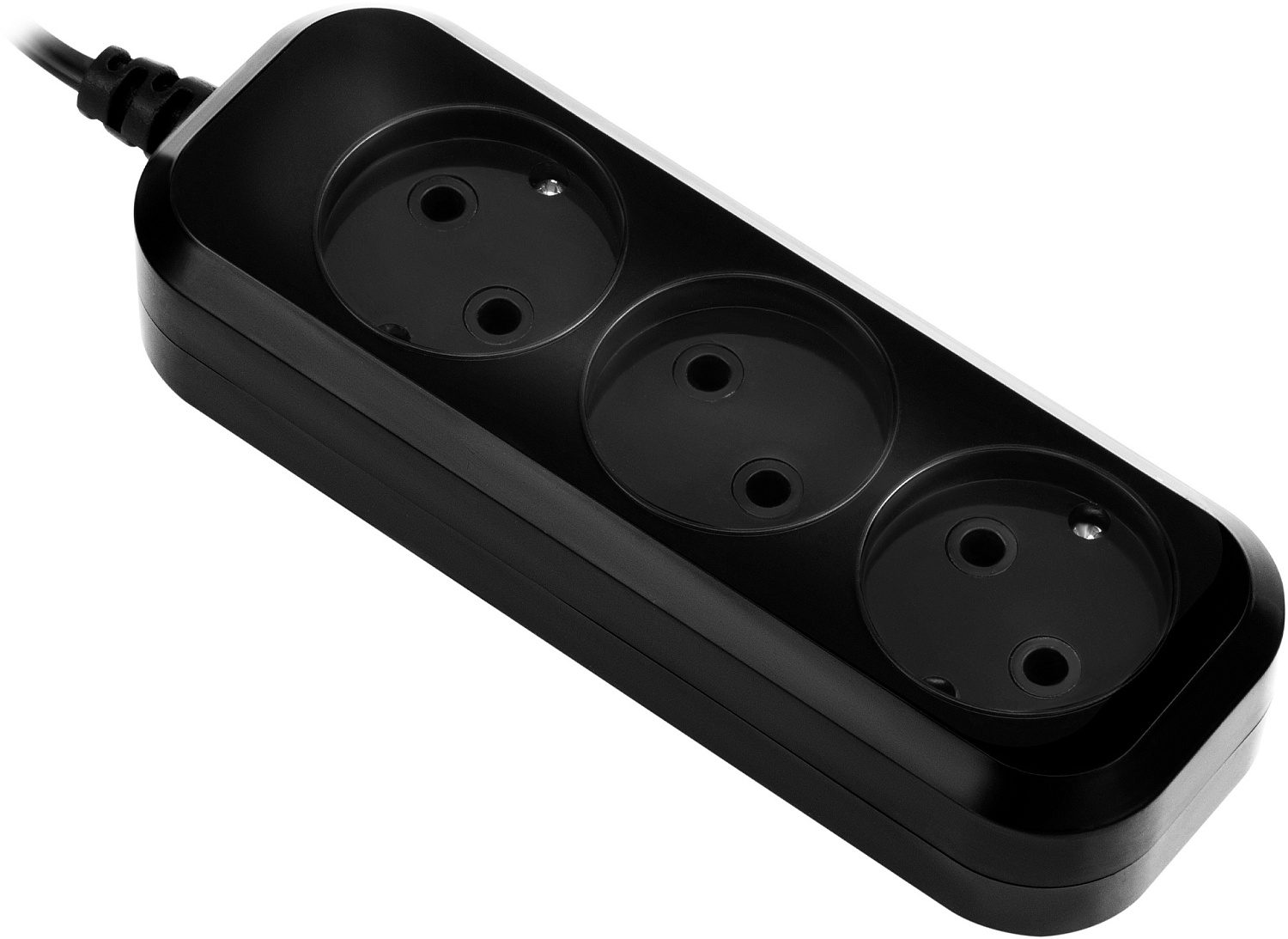 Сетевой удлинитель SunWind SW-PE33-B 3м (3 розетки) черный (коробка)