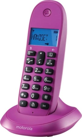 Р/Телефон Dect Motorola C1001LB+ фиолетовый