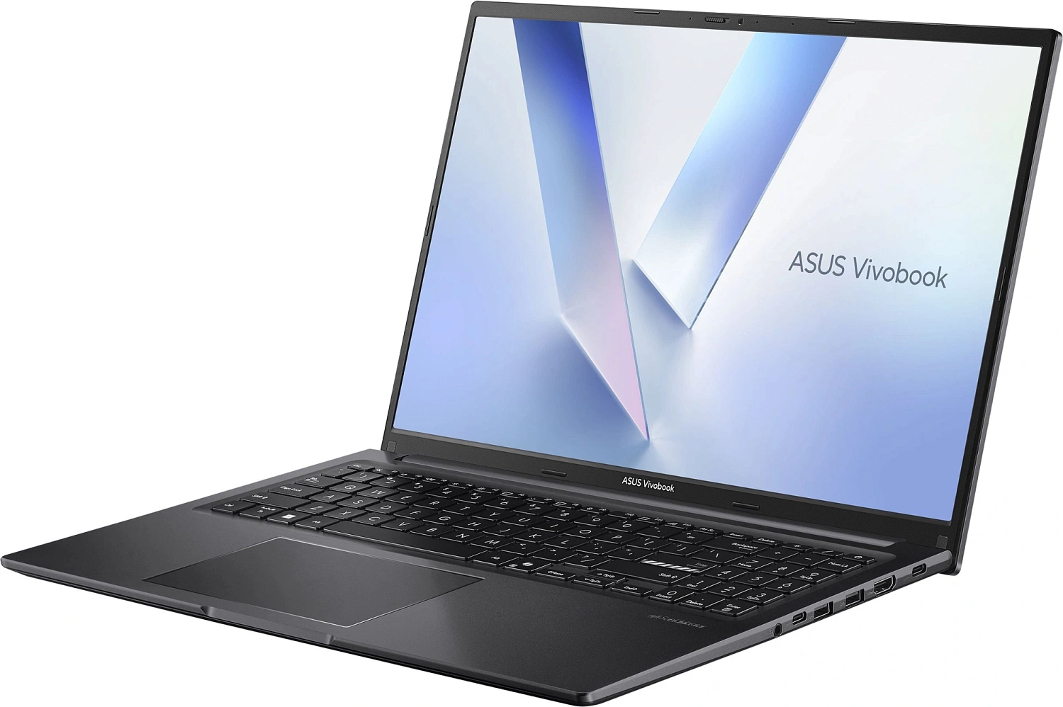 Ноутбук Asus VivoBook 16 M1605NAQ-MB128 Ryzen 5 150 16Gb SSD512Gb AMD Radeon 660M 16" IPS WUXGA (1920x1200) без ОС black WiFi BT Cam (90NB1831-M005C0)