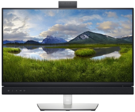 Монитор Dell 23.8" C2422HE черный IPS LED 5ms 16:9 HDMI M/M Cam матовая 1000:1 250cd 178гр/178гр 1920x1080 60Hz DP FHD USB 4.33кг