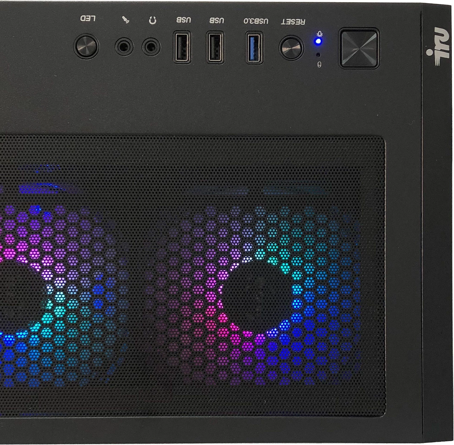 ПК IRU Game 717 MT i7 11700F (2.5) 32Gb SSD1Tb RTX3090 24Gb Windows 10 Home Single Language 64 GbitEth 750W черный (1623862)