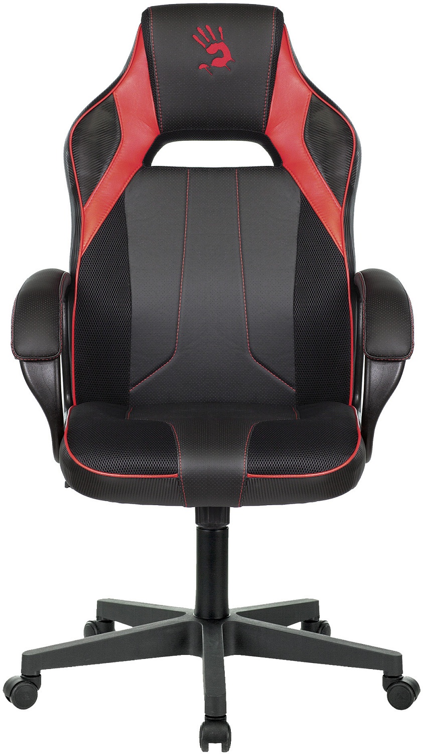 Кресло игровое A4Tech Bloody GC-300 черный/красный эко.кожа/ткань крестов. Кресло игровое A4Tech Bloody GC-300 черный/красный эко.кожа/ткань крестов.