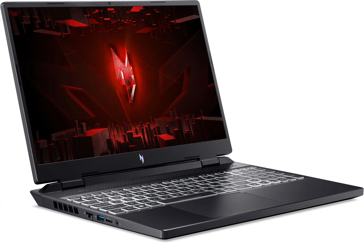 Ноутбук Acer Nitro 16 AN16-51-75CJ Core i7 13620H 16Gb SSD1Tb NVIDIA GeForce RTX4050 6Gb 16" IPS WUXGA (1920x1200) noOS black WiFi BT Cam (NH.QLRCD.005)