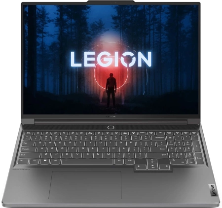 Ноутбук Lenovo Legion Slim 7 16APH8 Ryzen 7 7840HS 16Gb SSD1Tb NVIDIA GeForce RTX4060 8Gb 16" IPS 3.2K (3200x2000) noOS grey WiFi BT Cam (82Y4001FRK)