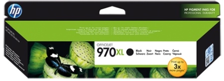 Картридж Cartridge HP 970XL для Officejet X451/X476/X551/X576, черный (9 200 стр.) (закончилась гарантия HP)