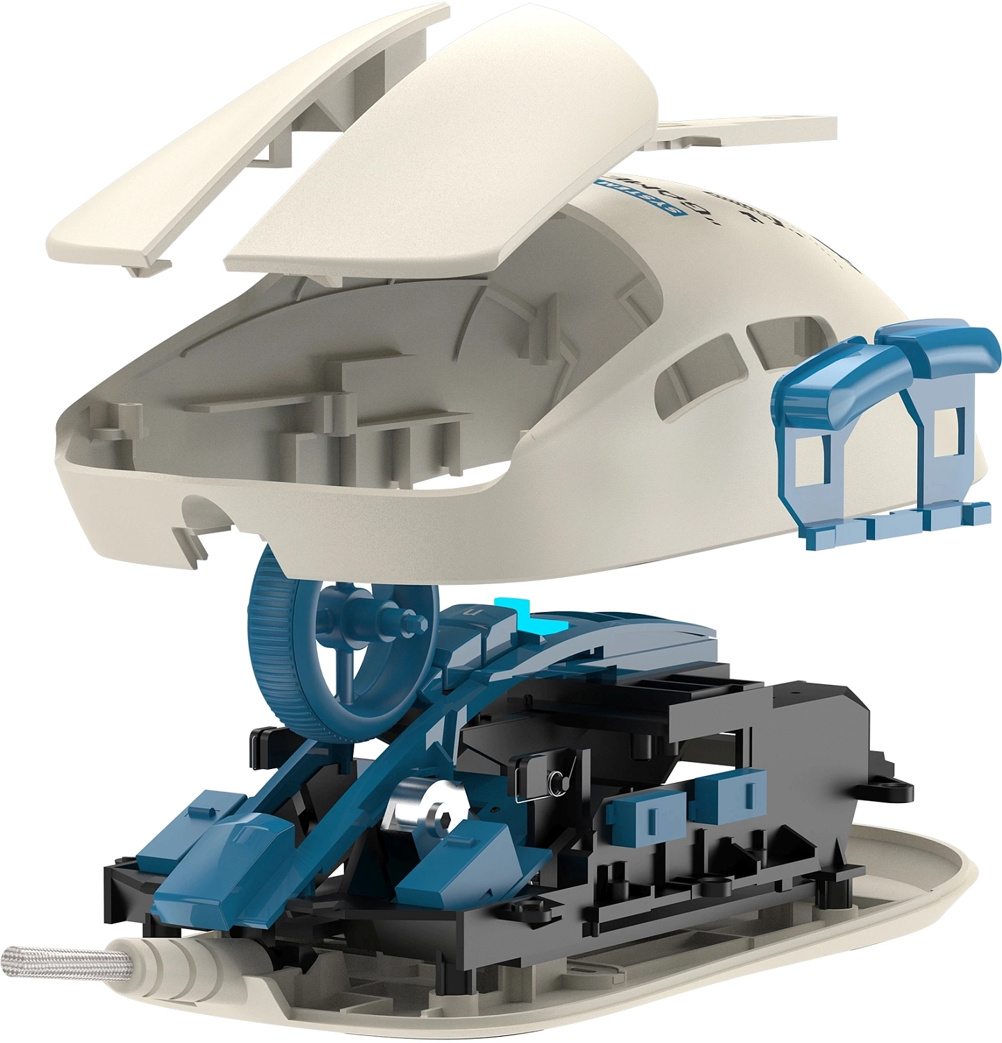 Мышь A4Tech Bloody W72 Ultra Pixels Blue рисунок/бежевый/голубой оптическая (20000dpi) USB Мышь A4Tech Bloody W72 Ultra Pixels Blue рисунок/бежевый/голубой оптическая (20000dpi) USB