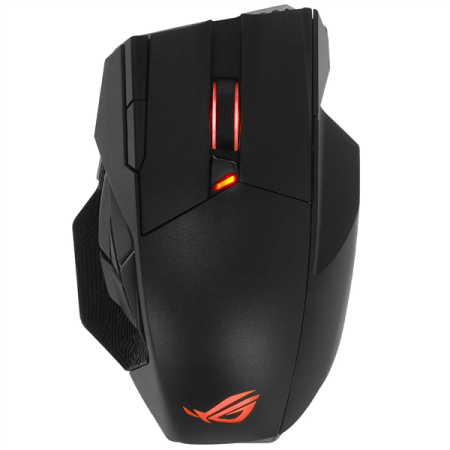 Мышь ASUS P707 ROG SPATHA X Wireless (2.4GHz) 12 Buttons 19000DPI 168g (90MP0220-BMUA00)
