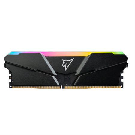 Модуль памяти Netac Shadow RGB DDR4-2666 8GB C19 Grey U-DIMM 288-Pin PC4-21300 1.2V RGB Радиатор