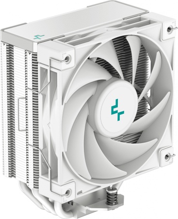 Кулер для процессора DEEPCOOL AK400 WH LGA1700/1200/115X/AM5/AM4 (18шт/кор, TDP 260W, PWM, Fan 120mm, 4 тепл. Трубки, белый) RET