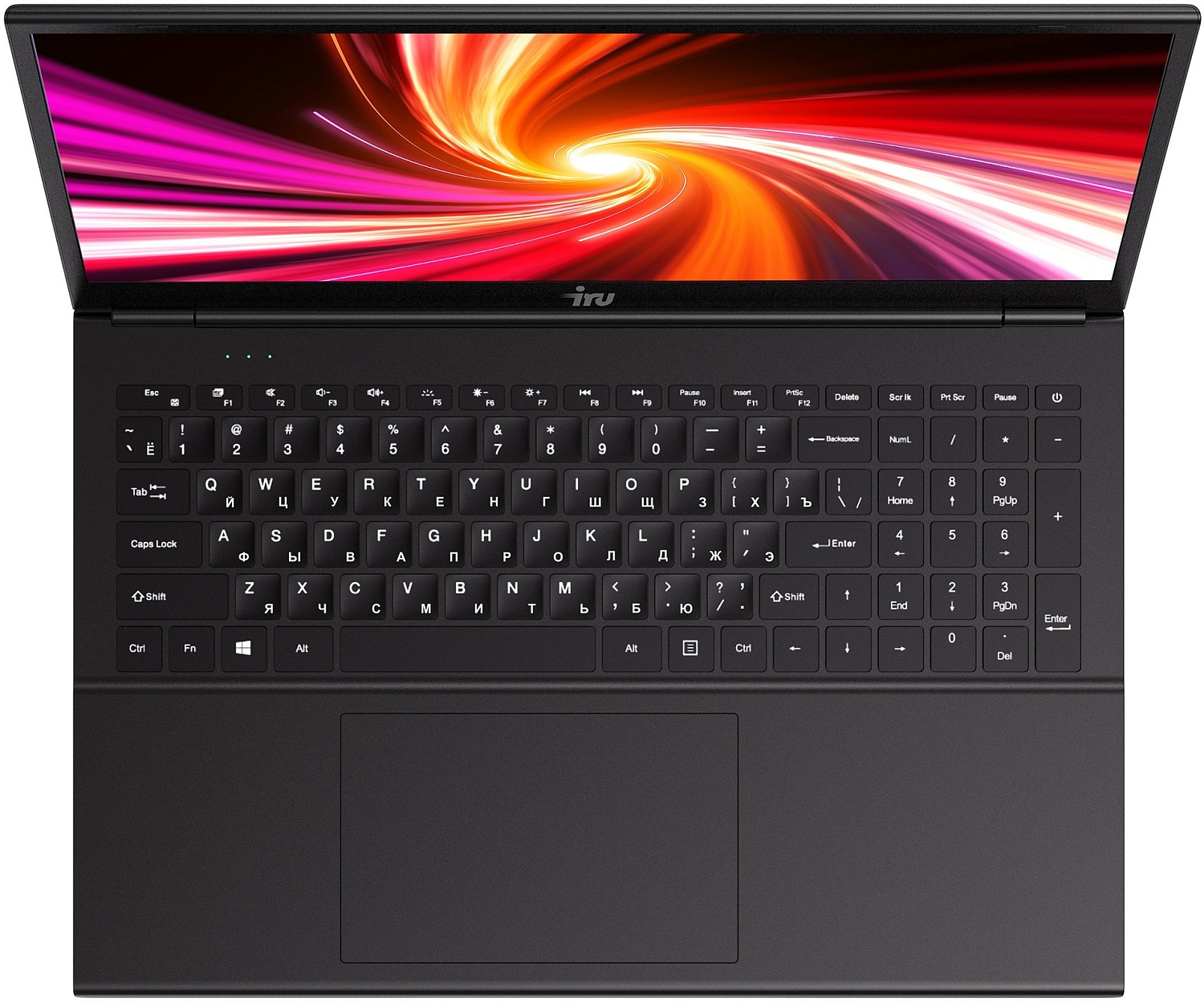 Ноутбук IRU Калибр 17TLI Core i5 1135G7 8Gb SSD256Gb Intel Iris Xe 17.3" IPS FHD (1920x1080) Free DOS grey WiFi BT Cam 4800mAh (1911230)