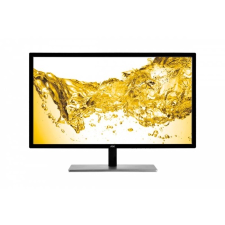 Монитор AOC 28" Style U2879VF(00/01) серебристый/черный TN LED 16:9 DVI HDMI матовая 300cd 3840x2160 60Hz VGA DP 4K 7.94кг