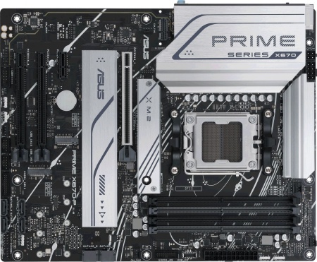 Материнская плата ASUS PRIME X670-P-CSM, Socket AM5, X670, 4*DDR5, HDMI+DP, 6xSATA3 + RAID, M2, Audio, Gb LAN, USB 3.2, USB 2.0, ATX; 90MB1BU0-M0EAYC