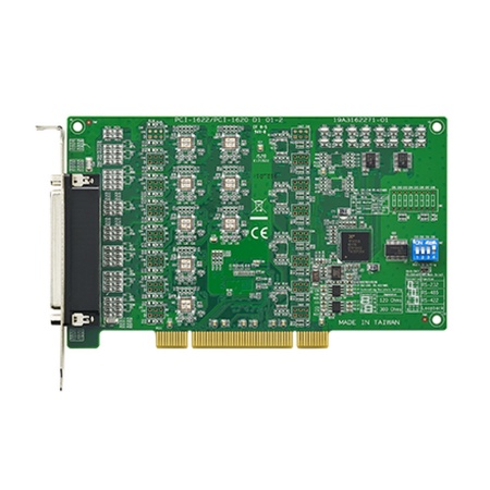 PCI-1620B-DE Advantech Universal PCI адаптер 8xRS-232 разъем DB62 Female, c защитой от перенапряжения, без кабеля OPT8H