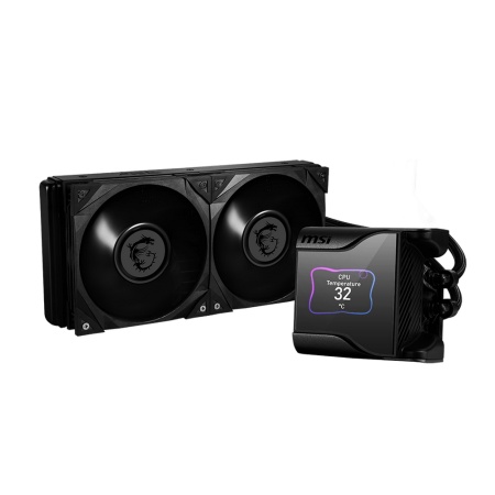MEG CORELIQUID S280, LGA1700 2X SILENT GALE 140MM FAN,SILENT GALE P14,IPS LC, LGA1700, (858230)