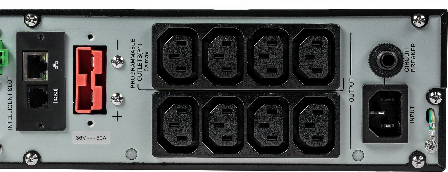 Источник бесперебойного питания Systeme Electriс SRT SRTSE1500RTXLI-NC 1500Вт 1500ВА черный