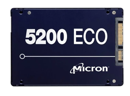 Твердотельный накопитель Micron 5200ECO 1.92TB SATA 2.5" SSD Enterprise Solid State Drive, 1 year