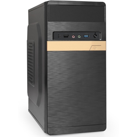 Bad Pack Корпус Minitower ExeGate BAA-105U (mATX, без БП, 1*USB+1*USB3.0, HD аудио, черный)