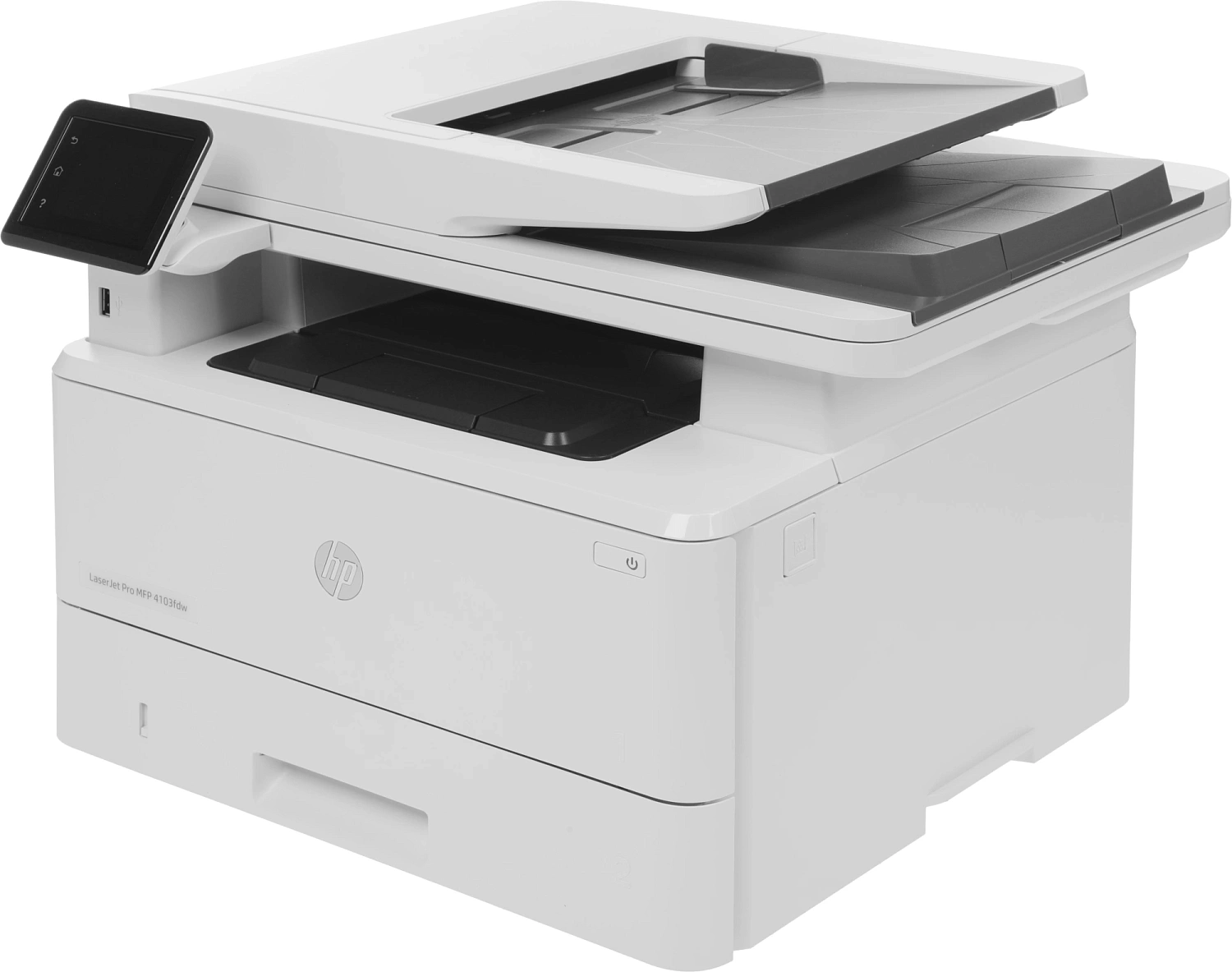 МФУ лазерный HP LaserJet Pro 4103fdw (2Z629A) A4 Duplex Net WiFi белый