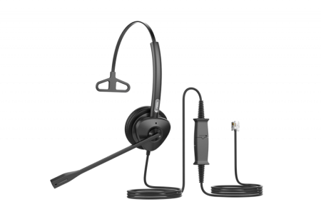 Гарнитура для ip телефонов Fanvil, HT301,моно, HD звук, переходник QD  на RJ9