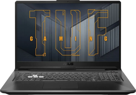 Ноутбук ASUS TUF Gaming FX706HC-HX007 Core i5-11400H 2.4GHz 512GB SSD 16GB 17.3" (1920x1080) 144Hz IPS /NVIDIA RTX 3050 4096MB/ ECLIPSE GREY RGB Backlit /NO OS